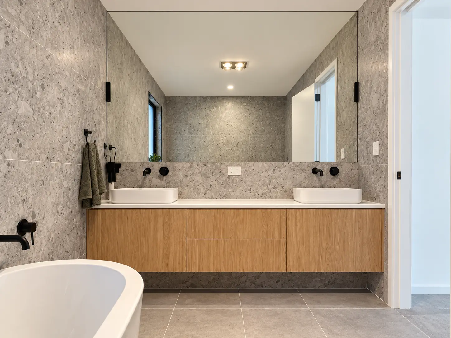 Custom bathroom mirror