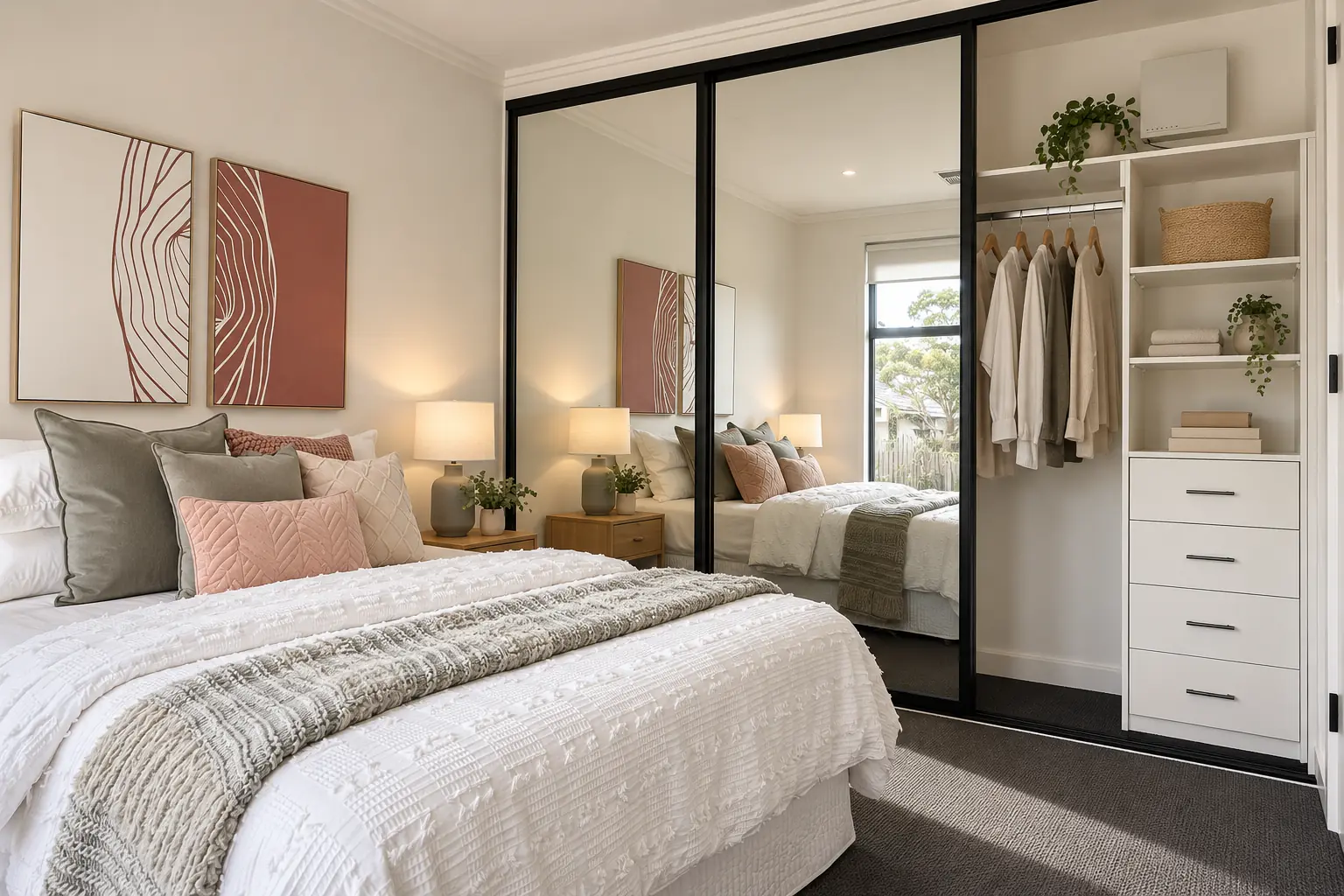 Custom built-in wardrobe